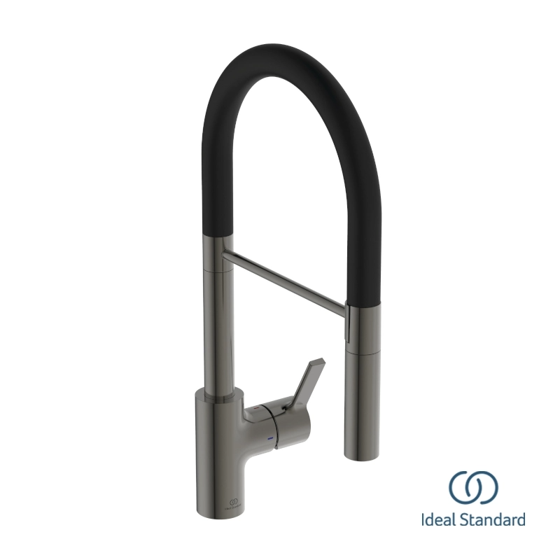 Μπαταρία Κουζίνας Ideal Standard Gusto SemiPro Magnetic Grey